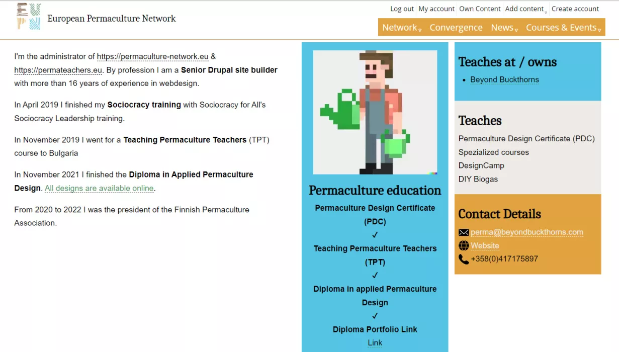 Teacher Profiles at the EuPN Teacher Profiles at the EuPN