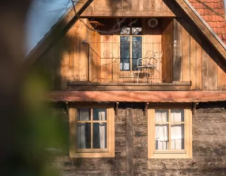 Wooden house