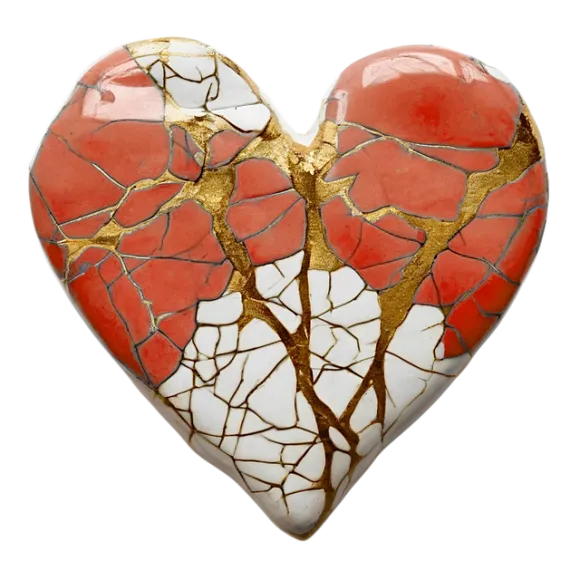 kintsugi heart