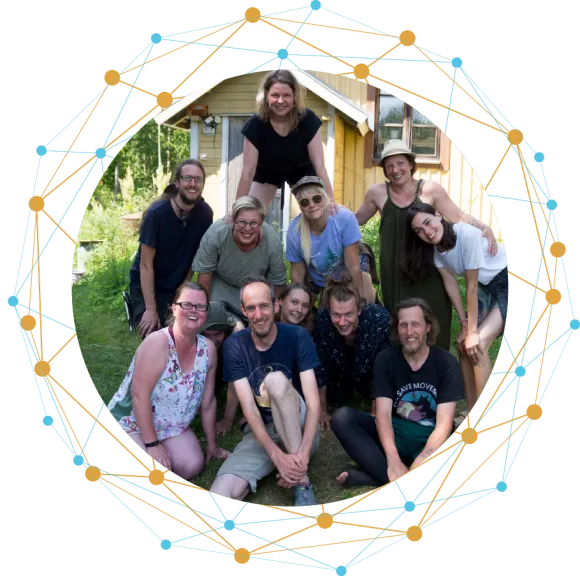 PDC participants at Beyond Buckthorns Finland PDC participants at Beyond Buckthorns Finland