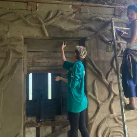 Cob wall - camptier 2021
