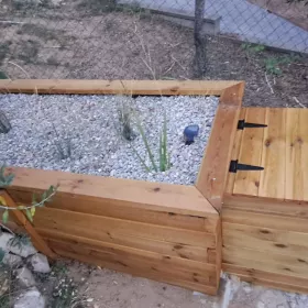 SIRAR aquatic garden bed and siphon
