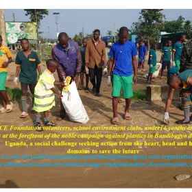 Plastic waste management and awareness campaign. Plastic waste management and awareness creation on plastic waste management by every one saves soin health, improves the quality of the air and water/reduce air and water polllution. PEACE Foundation works with school perma children, community permaculture facilitators and local leadership to safe guard against soil, water and air plastic pollution.