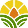 finca verde logo almond sun rising over hills
